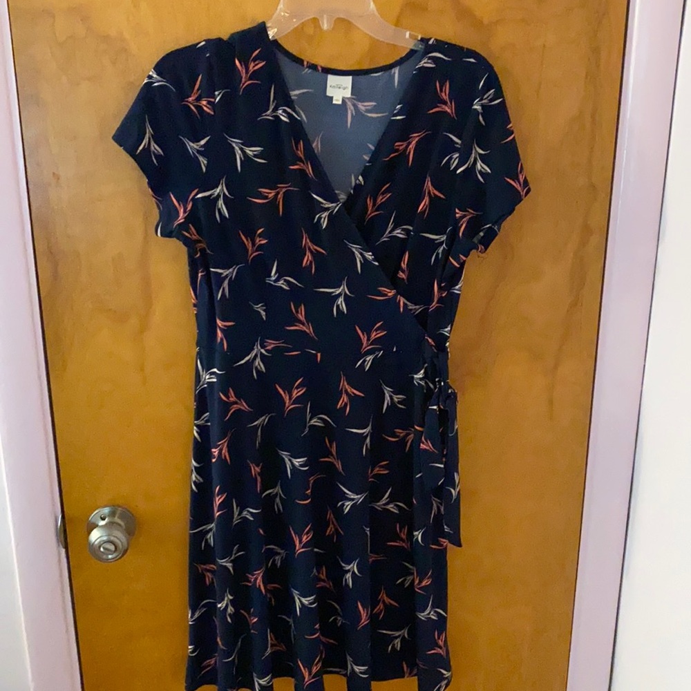 Kaleigh faux wrap dress